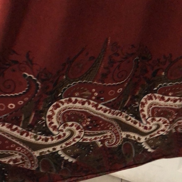 Silk Blend Animal Print Maxi Dress Size Medium - Picture 6 of 6